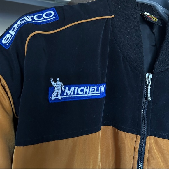 Porsche Racing Jacket Black and Tan - Picture 4 of 16
